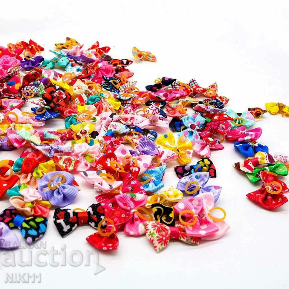 Livrarea 15 bucăți de panglici pentru căței Yorkie, panglică Poodle pentru câini