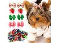 15 pieces of ribbons for Yorkie puppies, Poodle ribbon for dogs