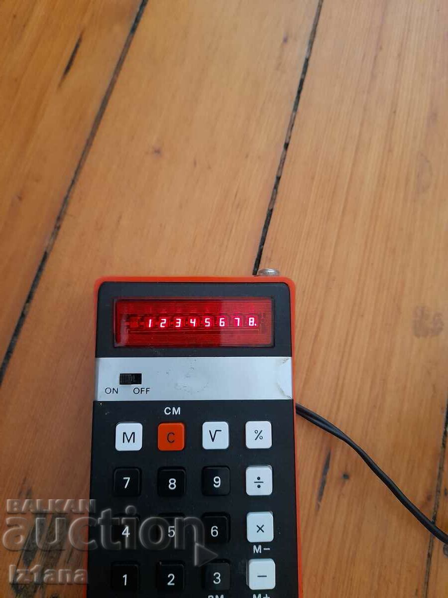 Vechiul calculator Elka 103 - 5