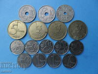 Lot of coins from Belgium