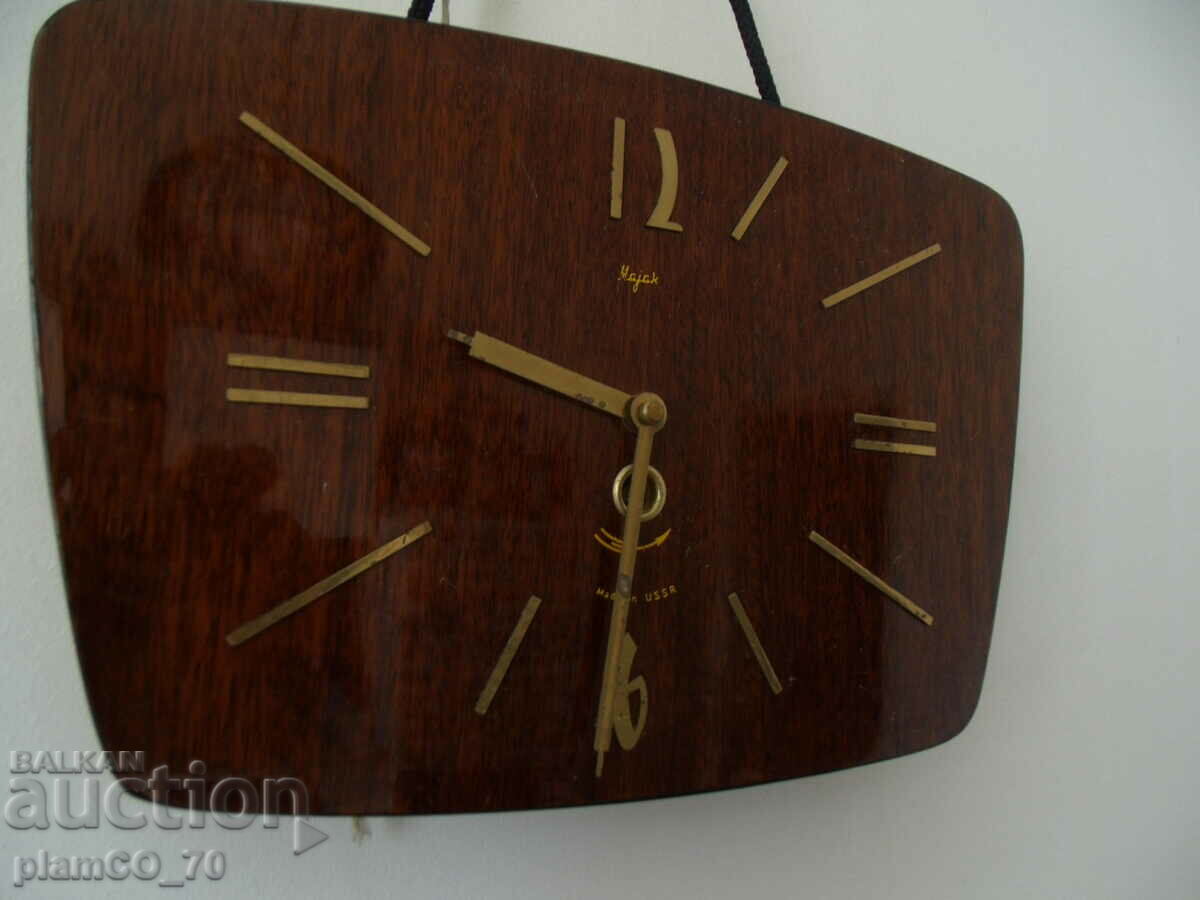 #*7657 old wall clock - Majak with price 45.00 BGN | € 23.01 #*7657 old wall clock - Majak with price 45.00 BGN | € 23.01
