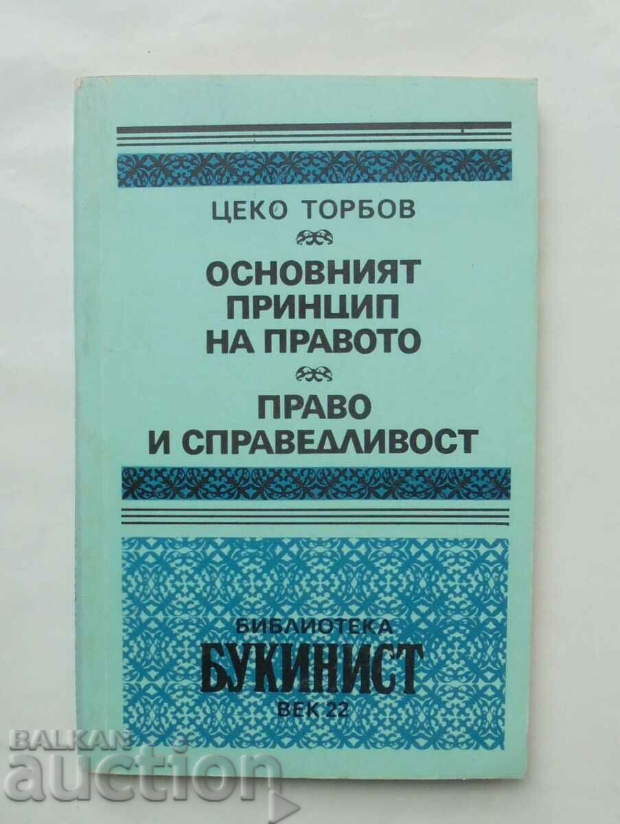 The basic principle of law. Law and... Tseko Torbov 1992