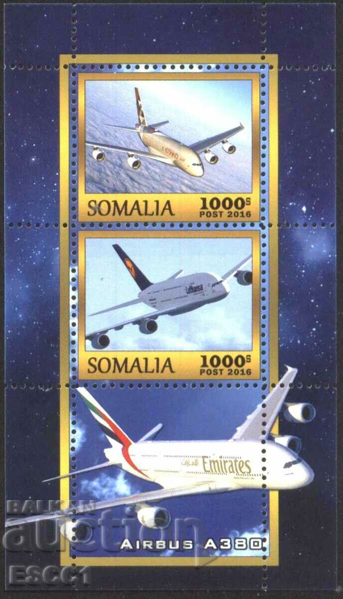 Clean block Aviation Airplanes 2016 from Somalia