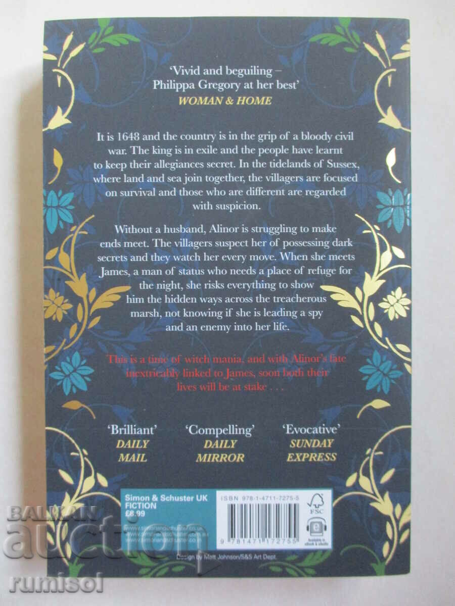 Tidelands - Philippa Gregory with price 22.59 BGN | € 11.55 Tidelands - Philippa Gregory with price 22.59 BGN | € 11.55