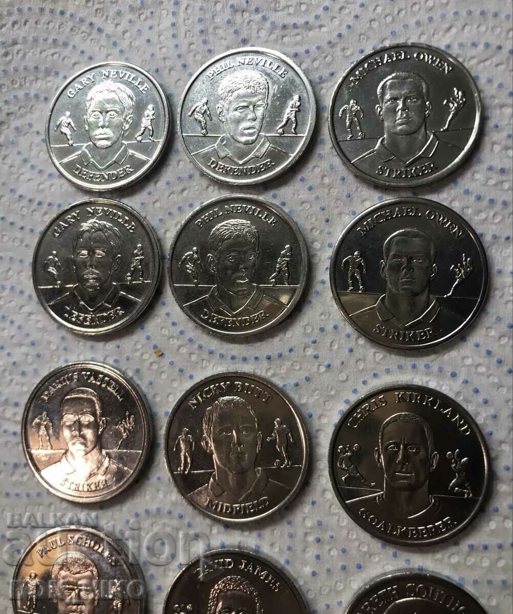 Commemorative coins 18 pcs with price 90.00 BGN | € 46.02