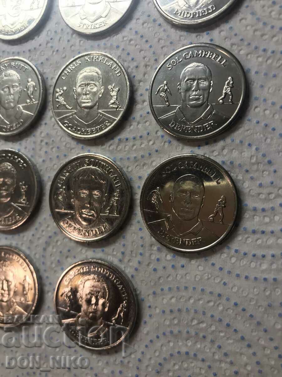Commemorative coins 18 pcs - 5