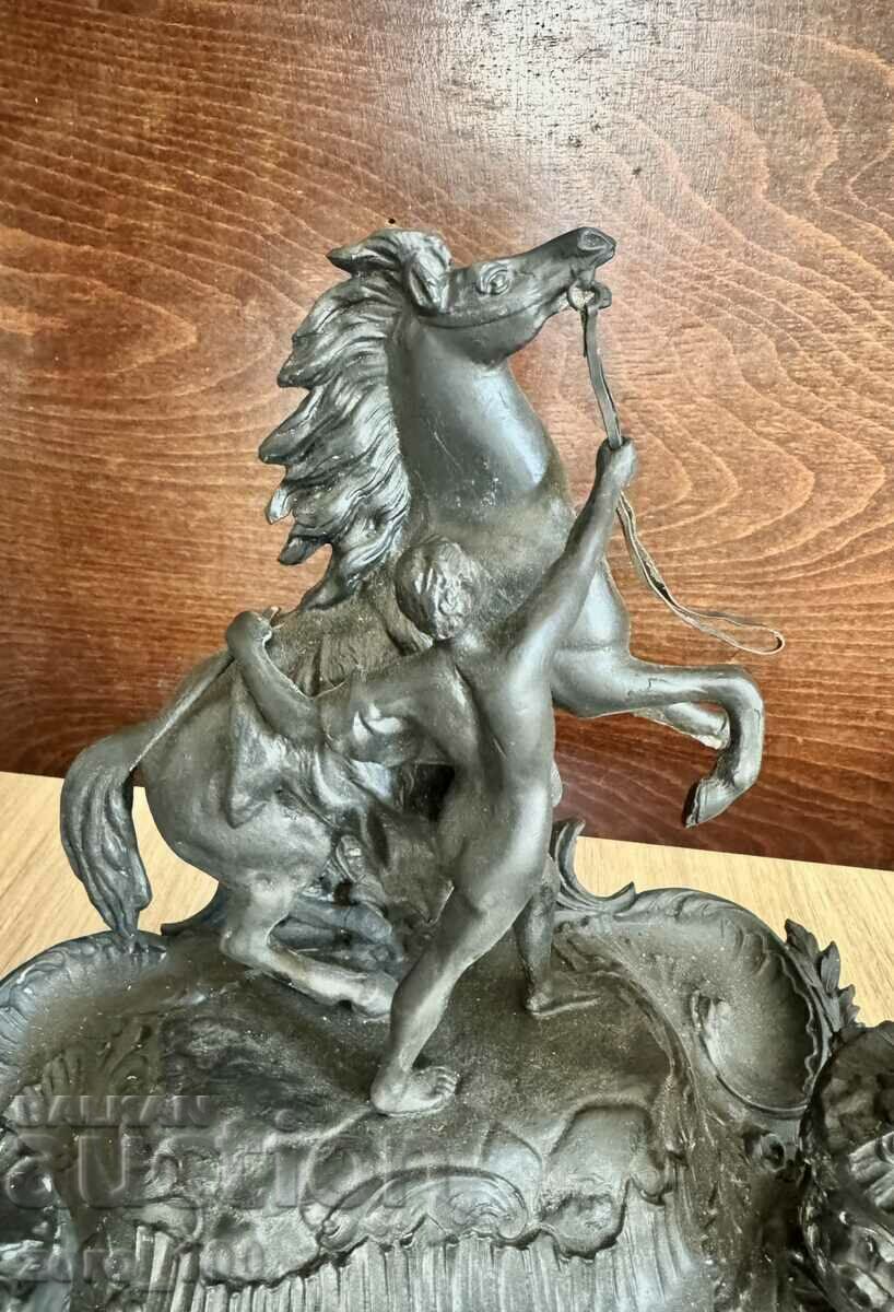 French figural inkwell, tsam with price 180.00 BGN | € 92.03 French figural inkwell, tsam with price 180.00 BGN | € 92.03