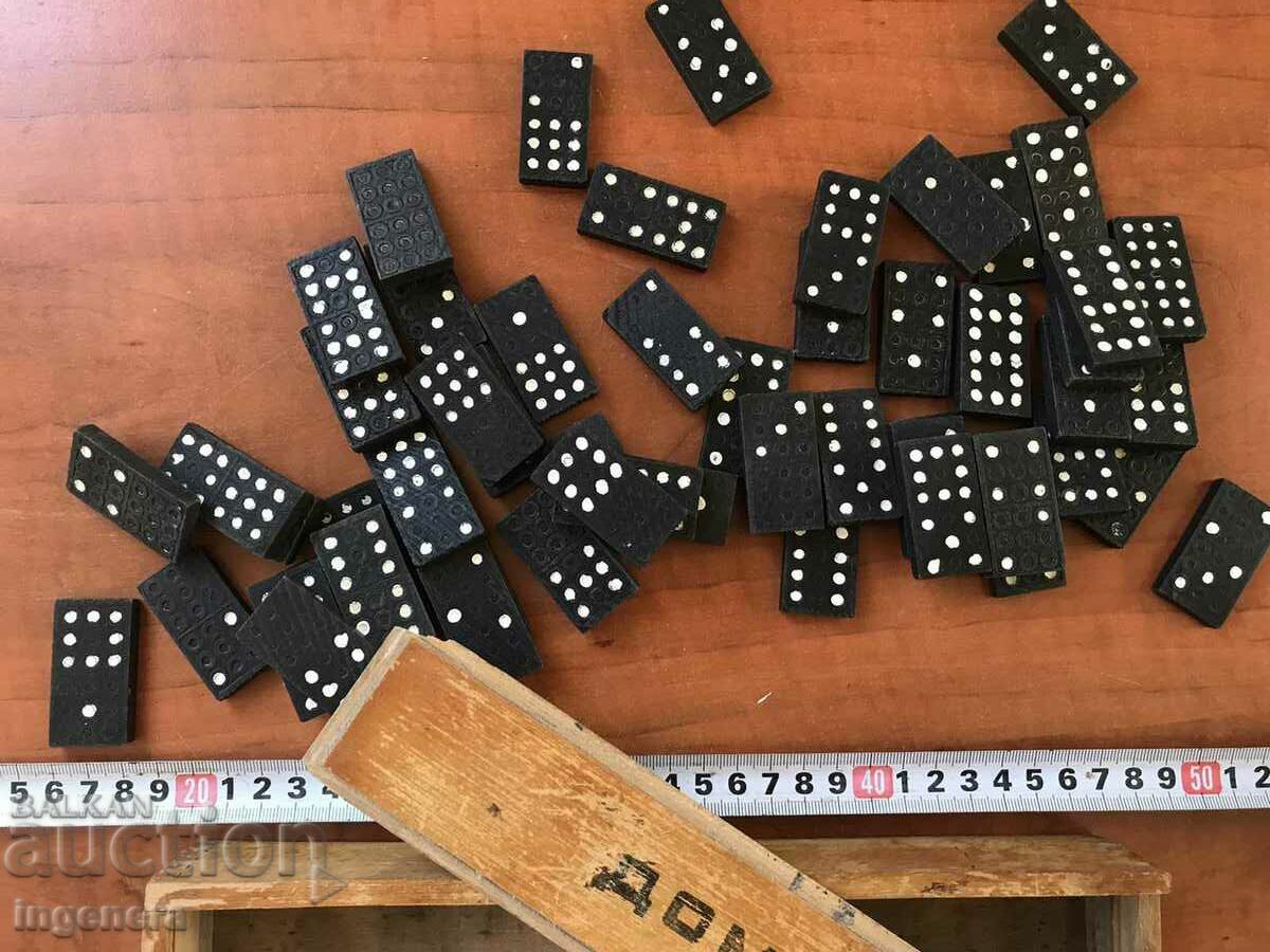 Delivery of DOMINO SET WITH 55 TILES