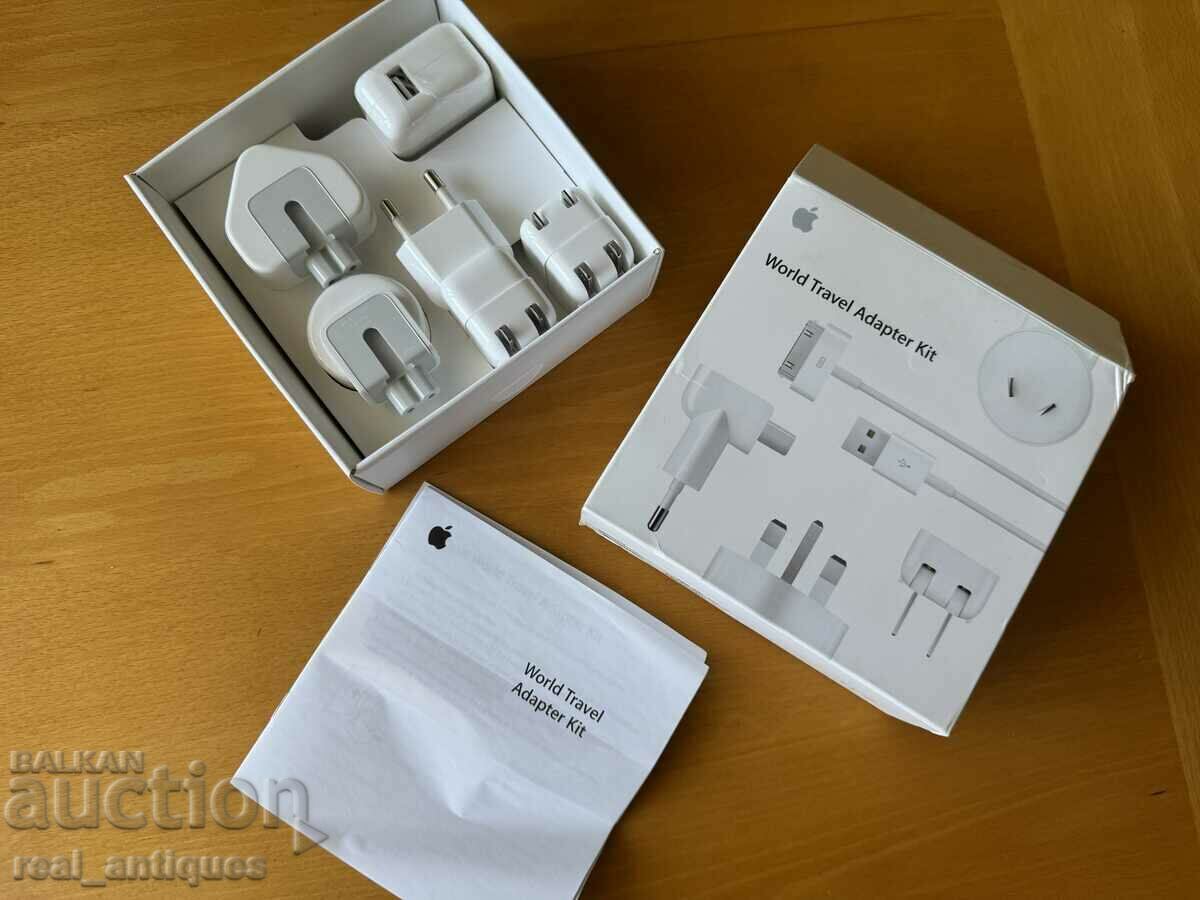 Apple World Travel Adapter Kit with price 42.00 BGN | € 21.47 Apple World Travel Adapter Kit with price 42.00 BGN | € 21.47