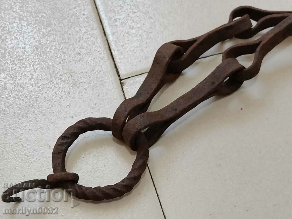 Old Wrought Iron Hearth Chain Wrought Iron Hook Chain with price 45.00 BGN | € 23.01 Old Wrought Iron Hearth Chain Wrought Iron Hook Chain with price 45.00 BGN | € 23.01