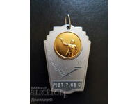 Pistol Shooting Medal 7.65 D