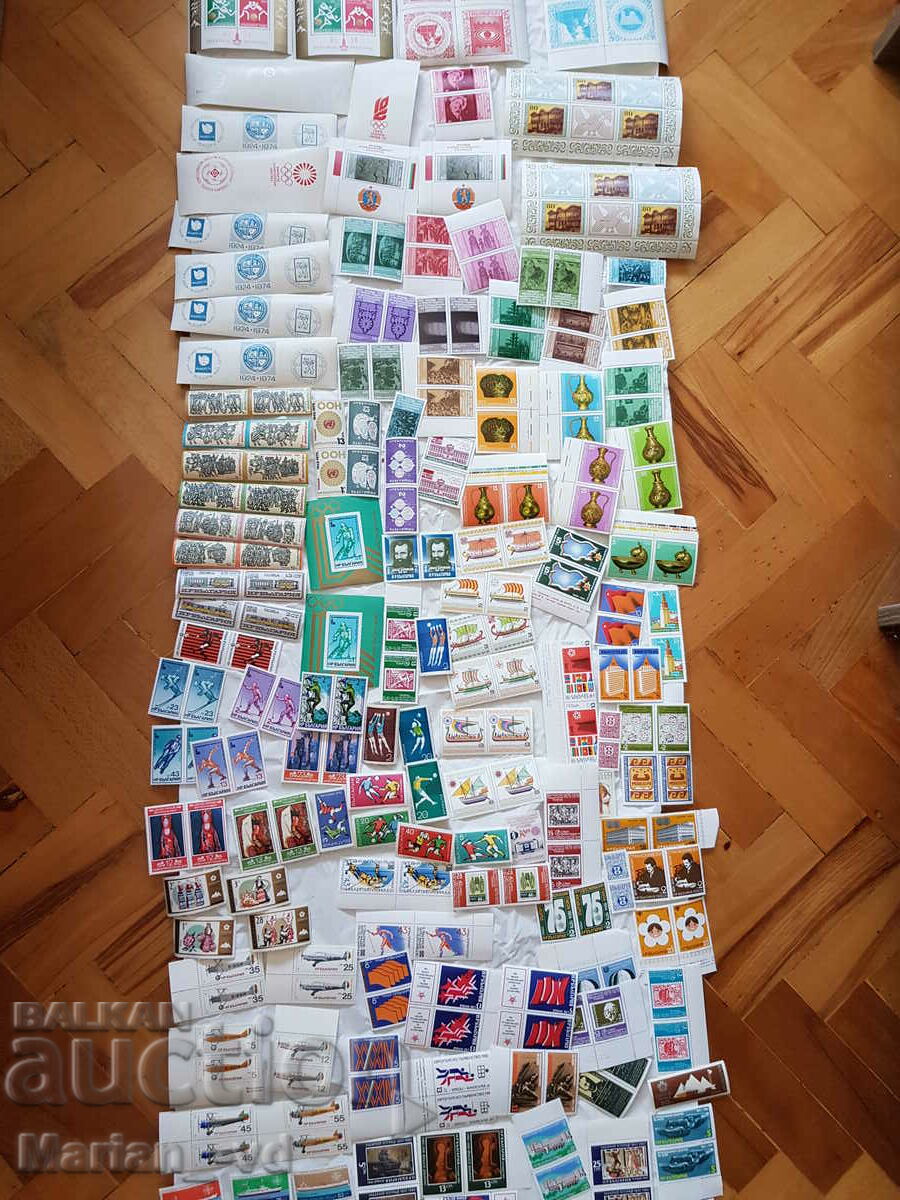 NRB postage stamp collections - 544 items with price 80.00 BGN | € 40.90 NRB postage stamp collections - 544 items with price 80.00 BGN | € 40.90