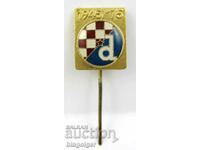 INSIGNĂ VECHE DE FOTBAL-DINAMO ZAGREB-CROAȚIA-ANIVERARE