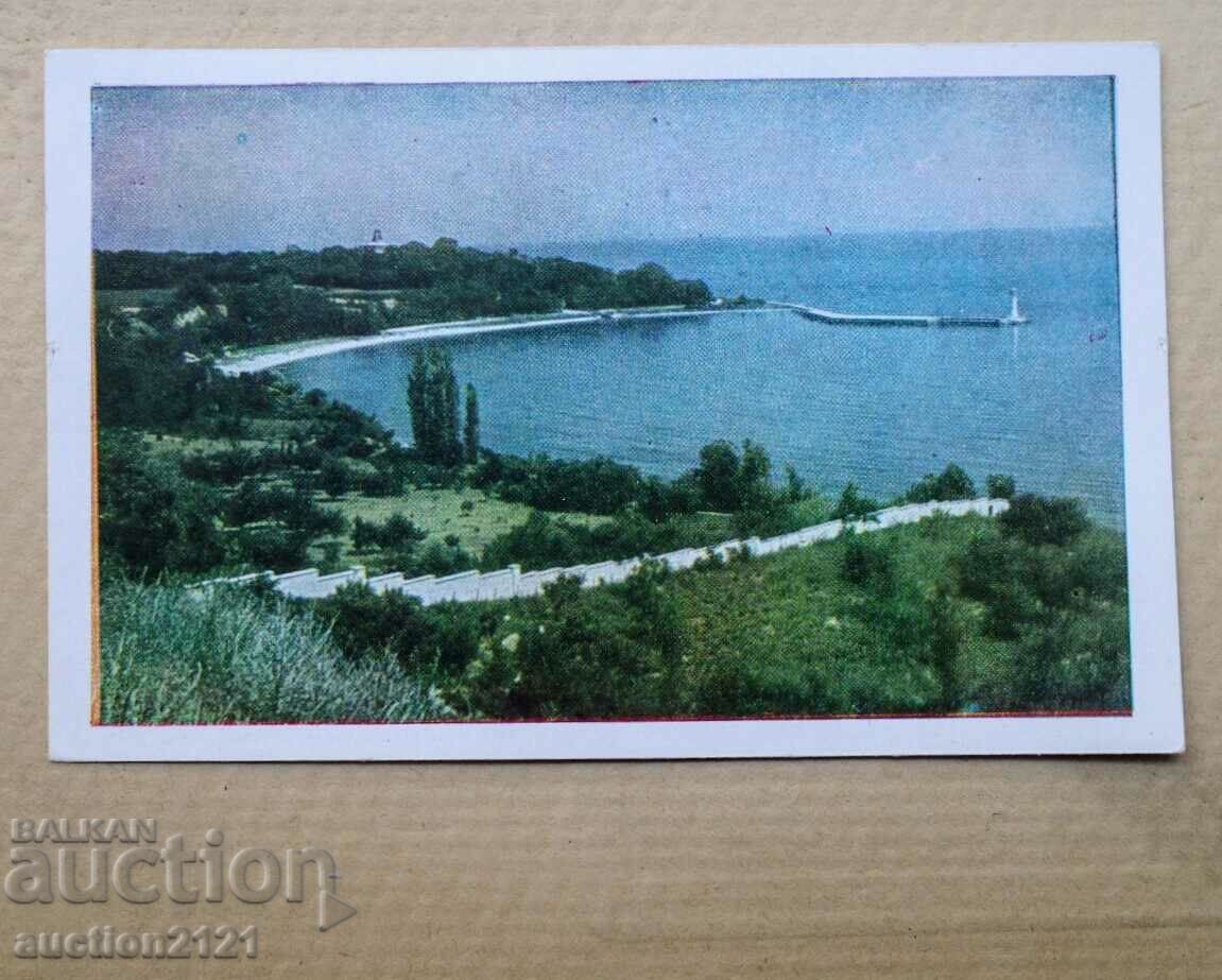 The bay with the pier in front of Euxinograd