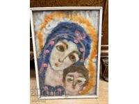 Veska Tsitselkova Icon Painting from Valna Mother of God and Child