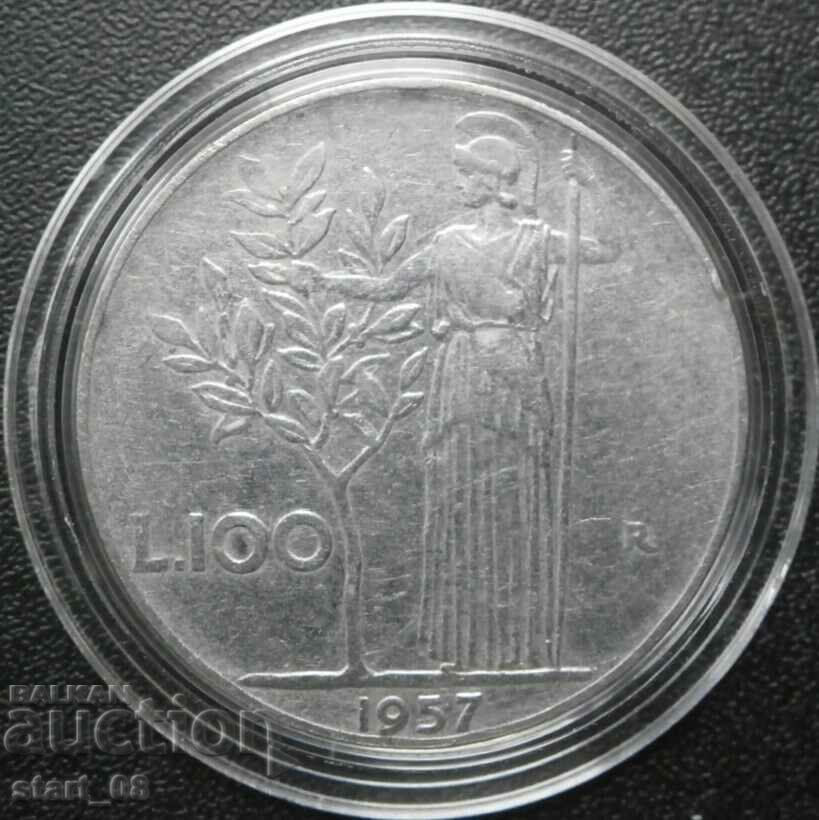 100 Lire 1957 - Italia