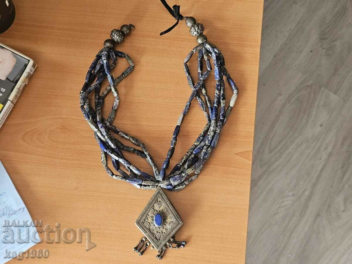 VERY OLD JEWELRY MUSCAT JEWELERY NECKLACE NECKLACE LAPIS