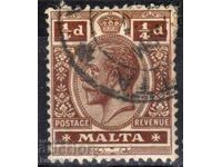 GB/Malta-1914-Regular-KE V, stamp