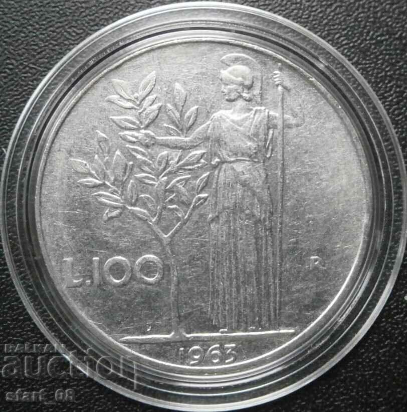 100 Lire 1963 - Italia