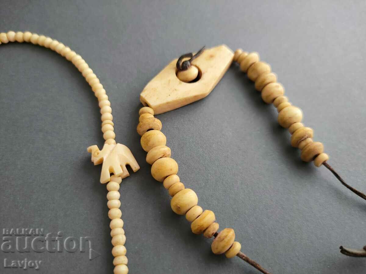 Ivory necklace and bracelet - 6