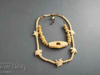 Ivory necklace and bracelet