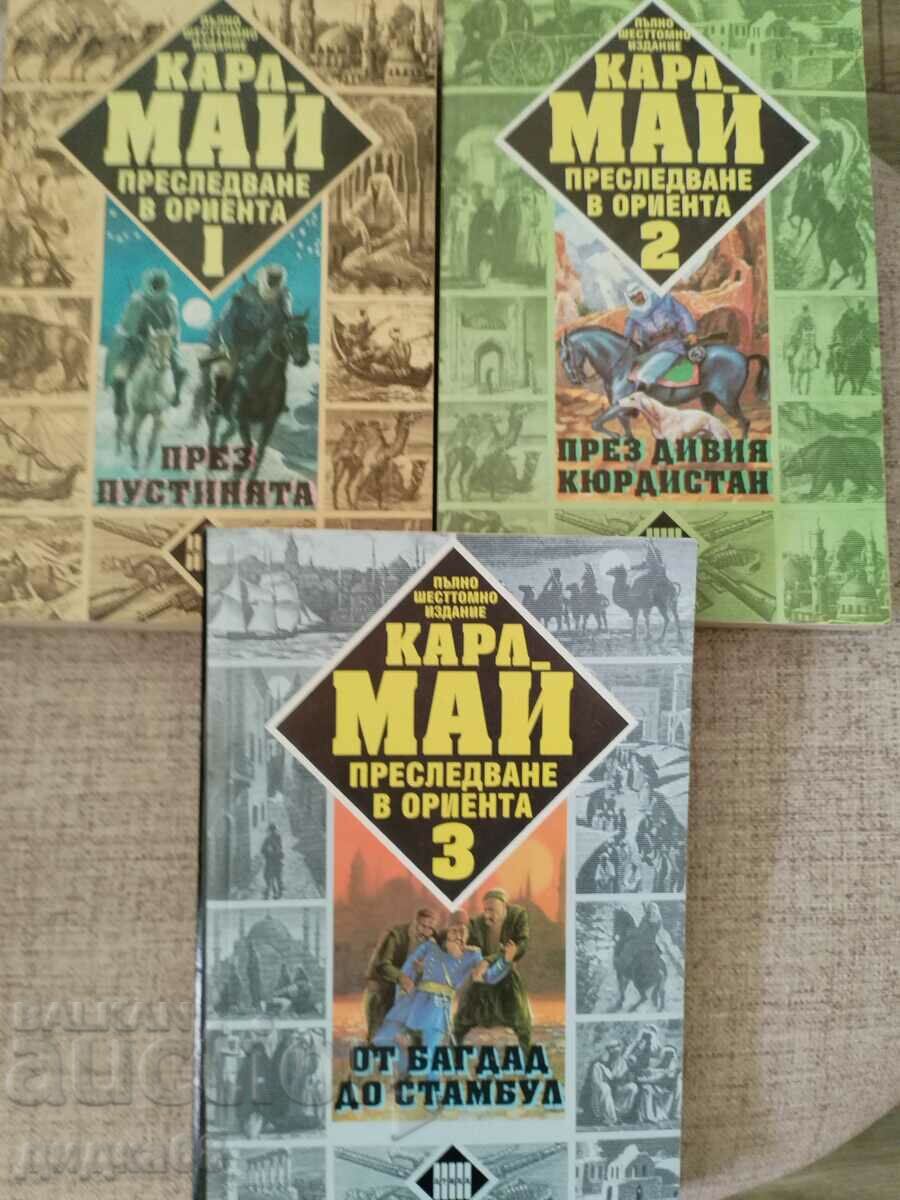 Pursuit in the Orient book 1-3 / Carl May