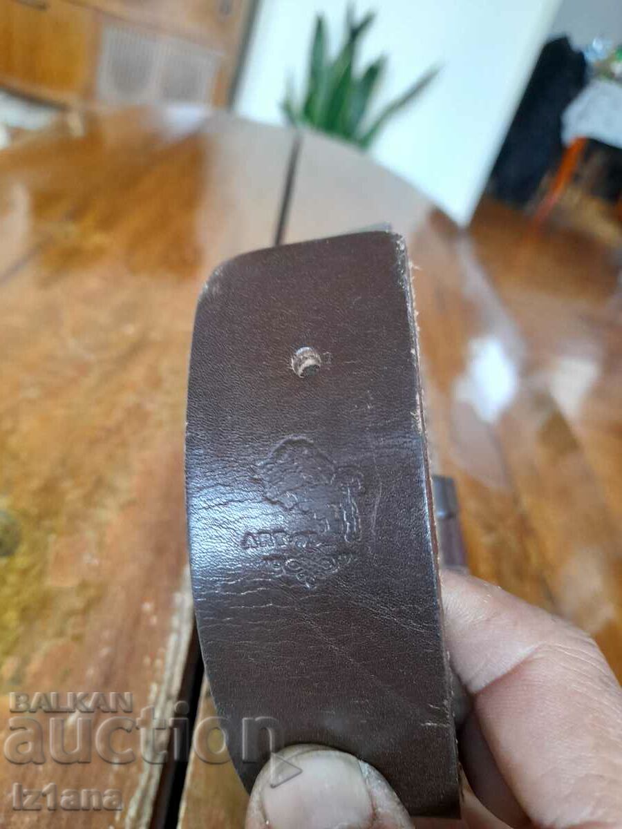 Παλιά δερμάτινη ζώνη κενή - 5 Παλιά δερμάτινη ζώνη κενή - 5