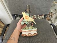 OLD PORCELAIN FIGURE STATUE CHICKEN STATUE