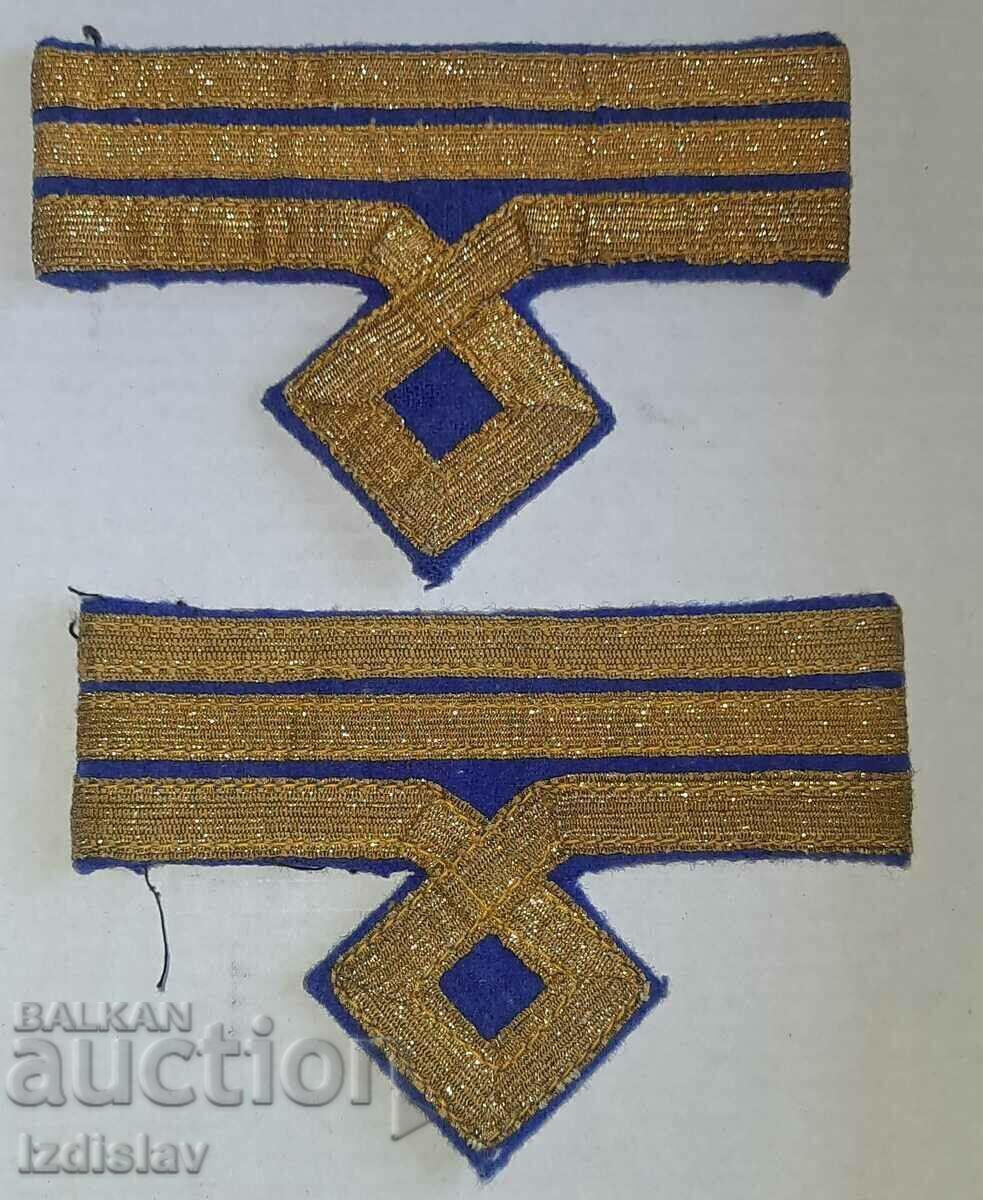 Bulgarian admiral, Naval social armbands Bulgarian admiral, Naval social armbands