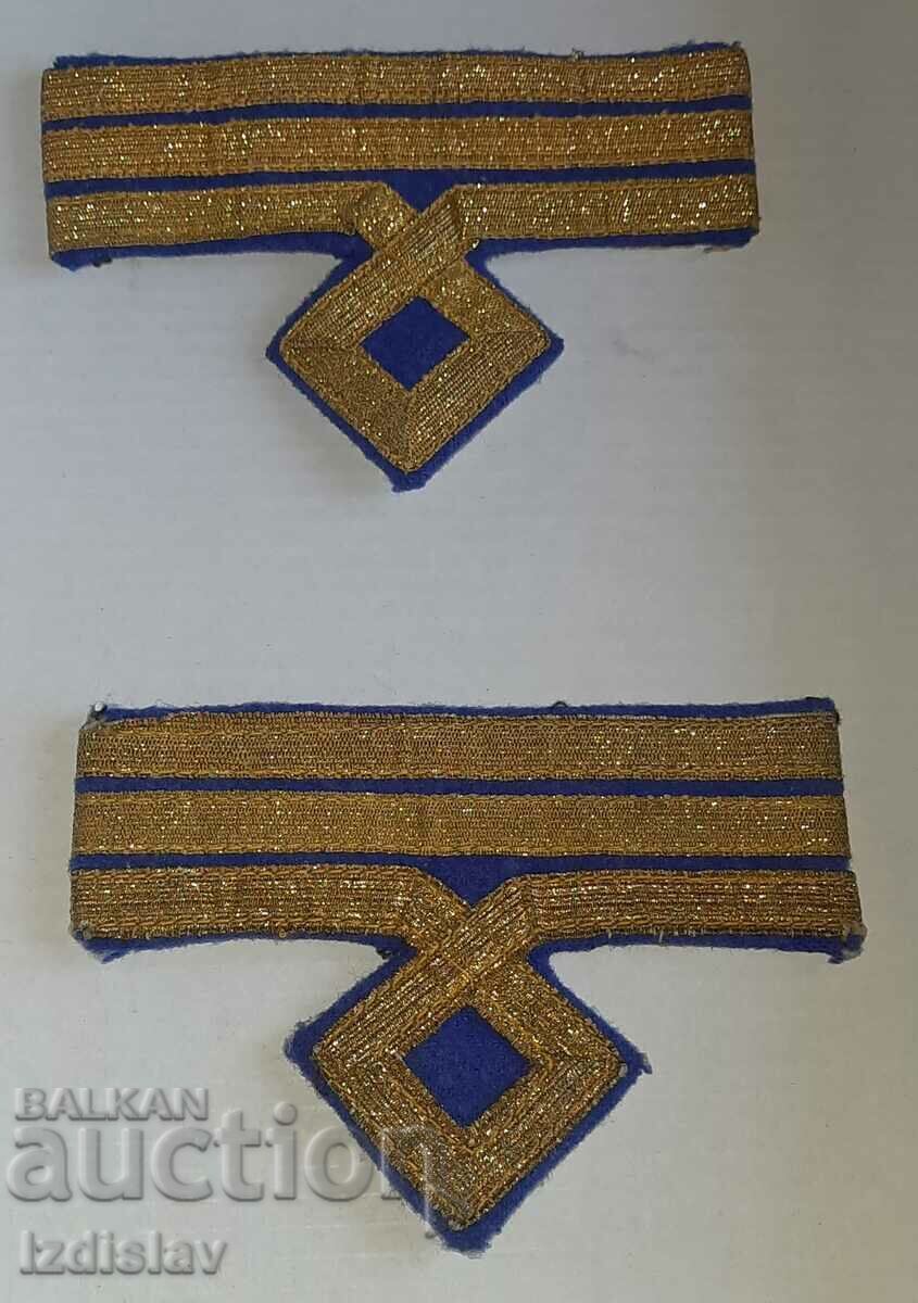 Auction Bulgarian admiral, Naval social armbands Auction Bulgarian admiral, Naval social armbands
