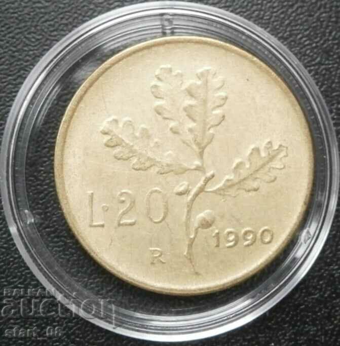 20 Lire 1990 Italy