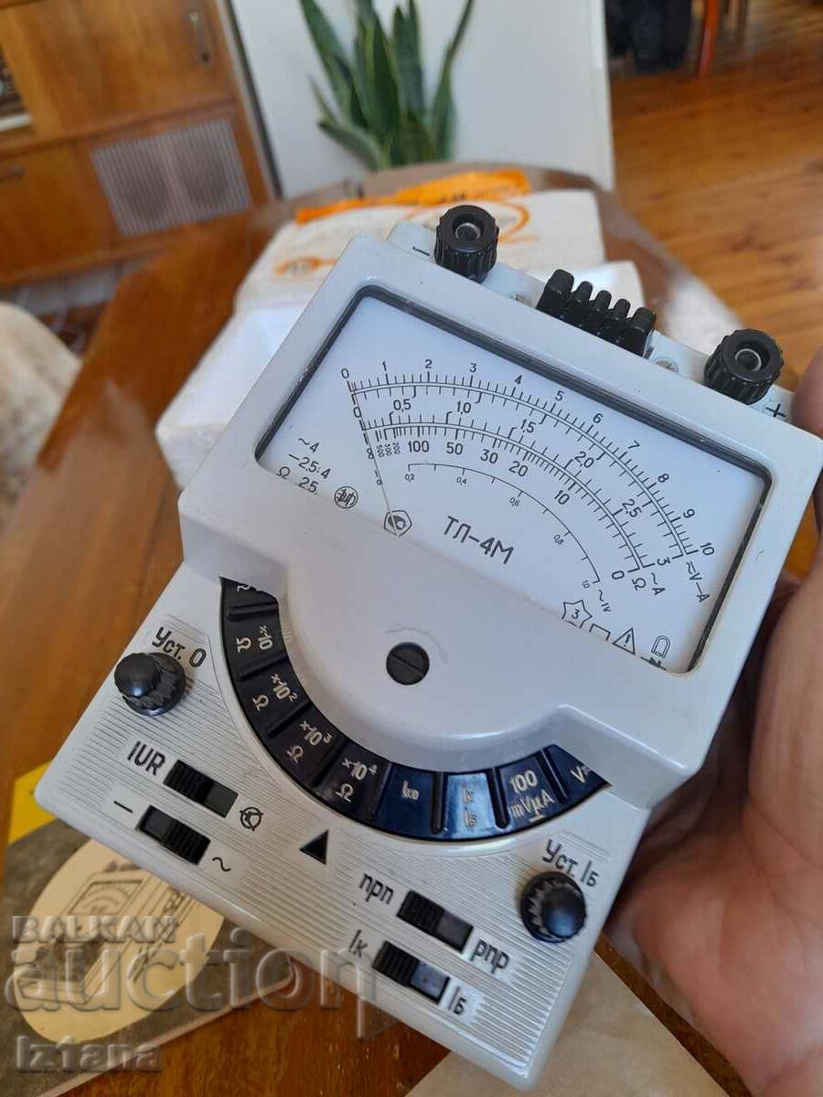 Παλιό πολύμετρο TL-4M - 5 Παλιό πολύμετρο TL-4M - 5