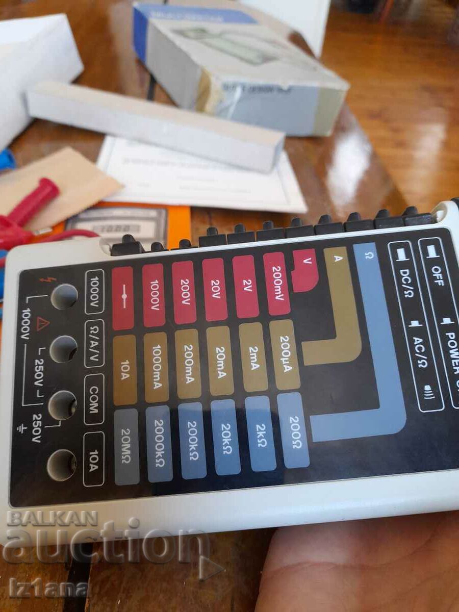 Παλιό πολύμετρο RFT Mikroelektronik G 1004.500 - 7