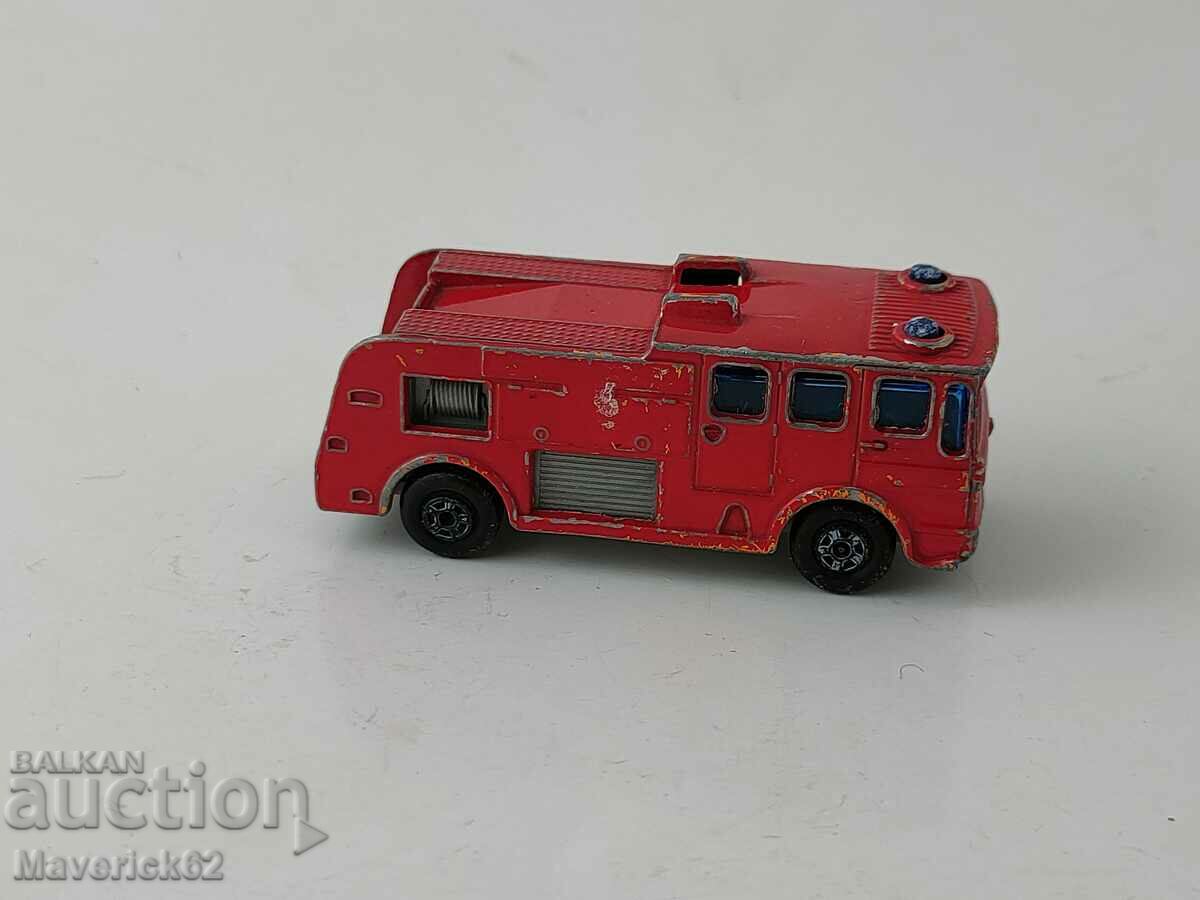 Delivery of Metal Fire Truck Matchbox 1969