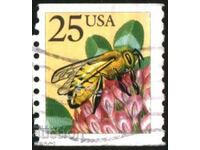 Stamped brand Fauna Bee 1988 from USA