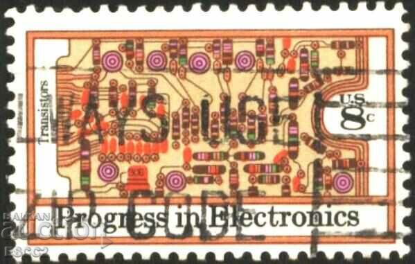 Marchă înregistrată Progress in Electronics 1973 din SUA