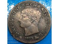 Napoleon 1 centesimo 1812 Italia M - Milano med