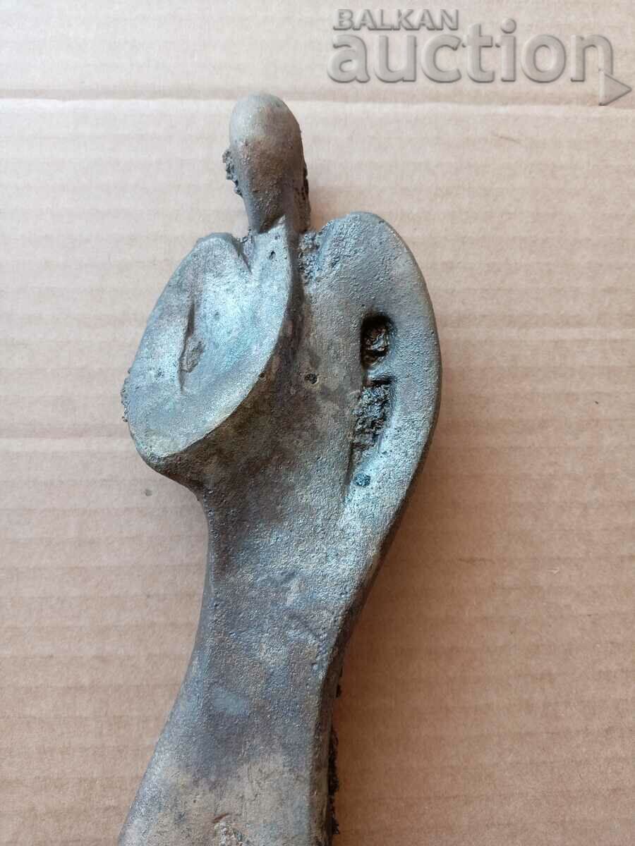 Statuette figure plastic sculpture NRB 60s 70s with price 211.00 BGN | € 107.88 Statuette figure plastic sculpture NRB 60s 70s with price 211.00 BGN | € 107.88