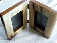 Gaur-Indian Bison Horn Photo Frame for 2