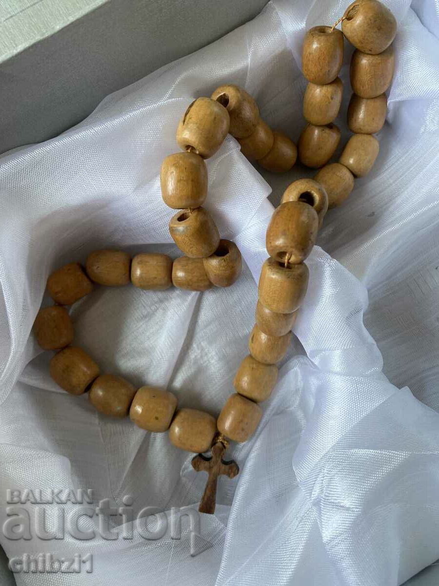 Wooden rosary