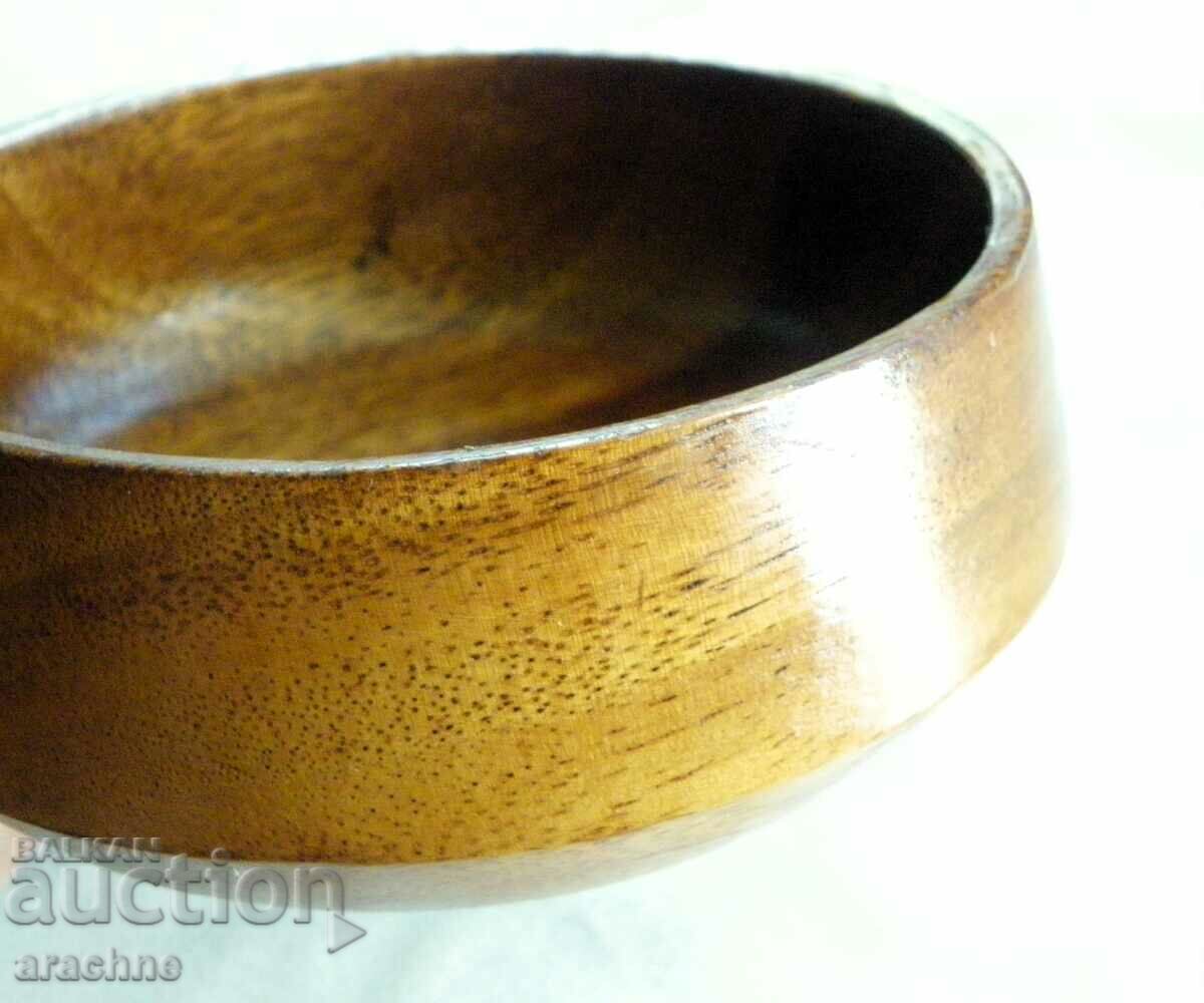 Auction Mahogany bowl Auction Mahogany bowl
