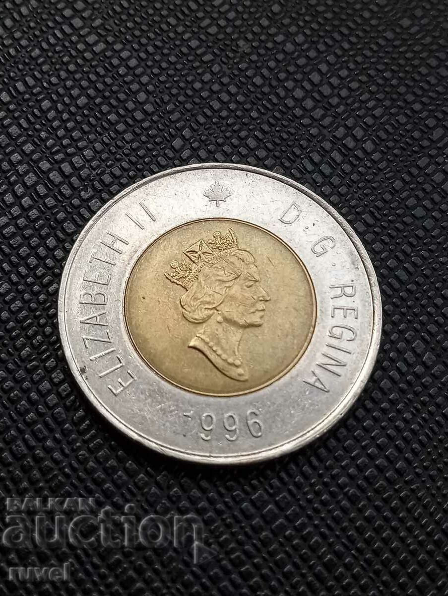 Canada 2 USD 1996 cu preț € 1.50 | 2.93 BGN