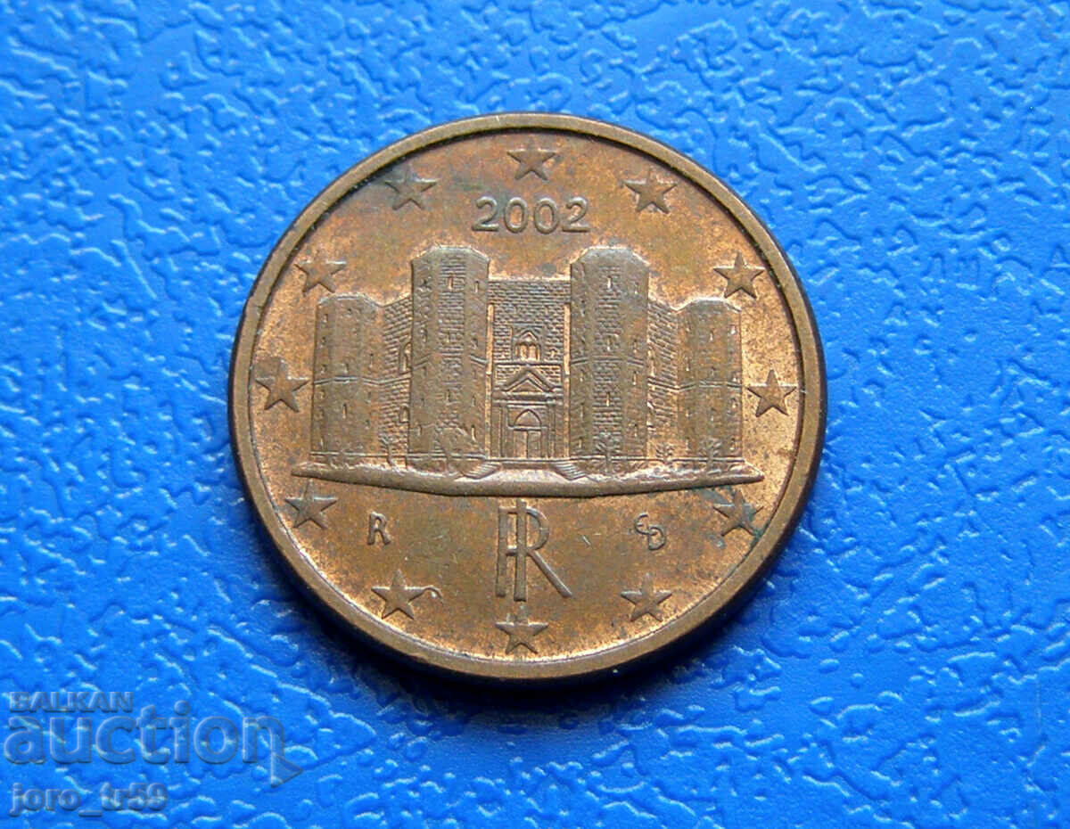 Italia 1 euro cent Euro cent 2002