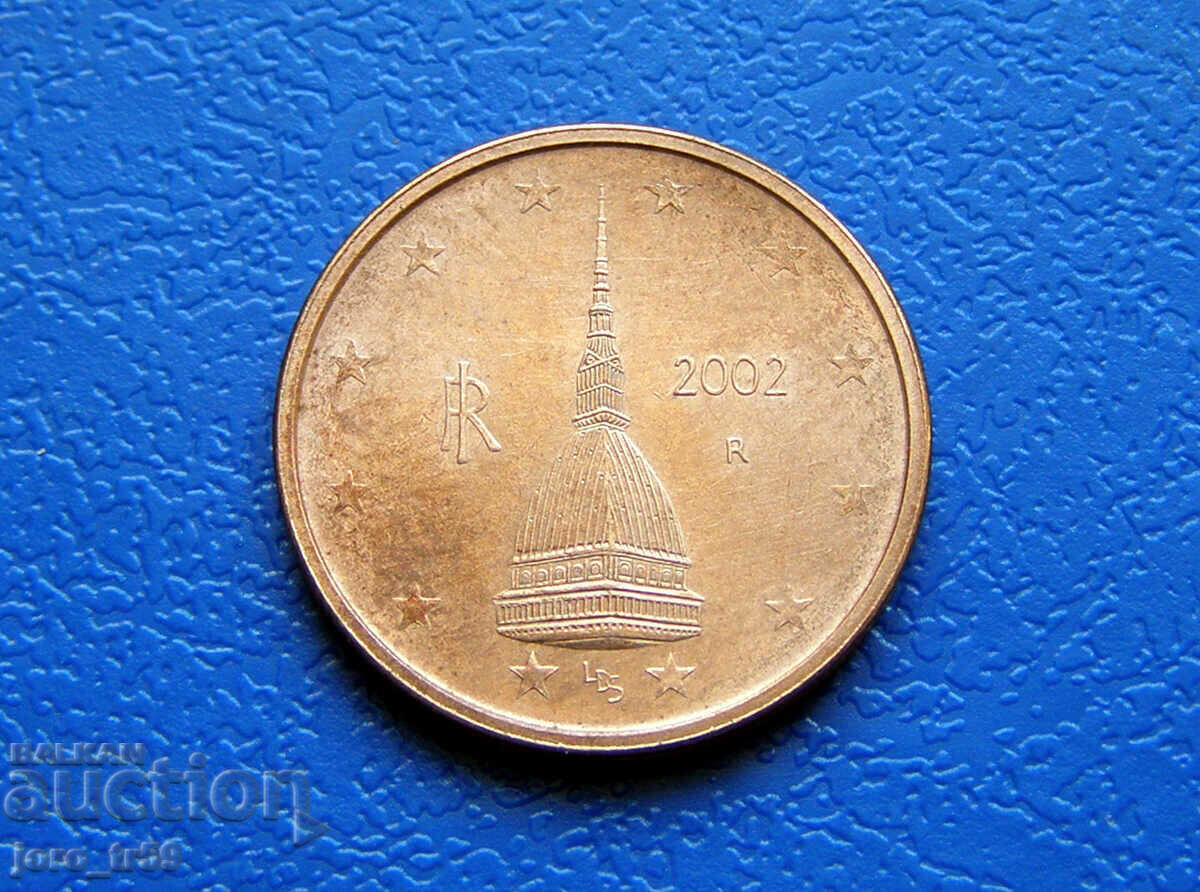 Italy 2 euro cents Euro cent 2002 Italy 2 euro cents Euro cent 2002