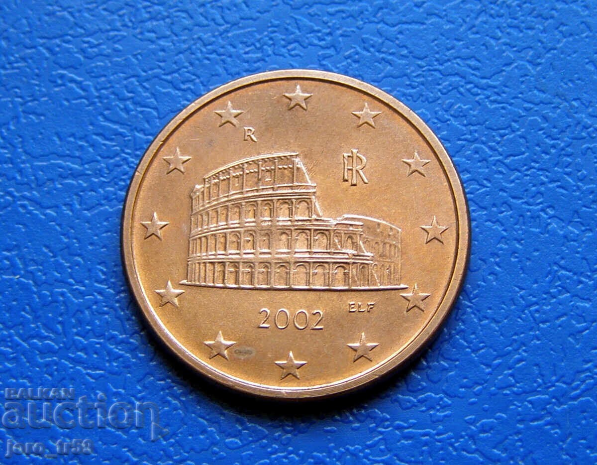 Italy 5 euro cents Euro cent 2002