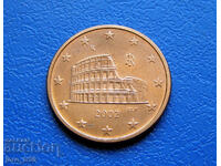 Италия 5 евроцента Euro cent 2002