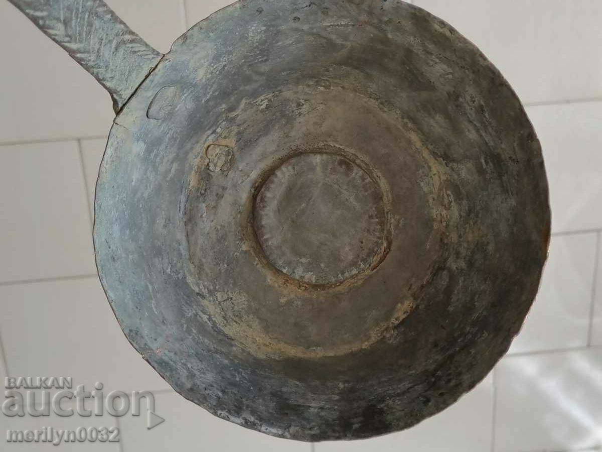Auction Old copper ladle copper, copper vessel, yamak kishkil cap Auction Old copper ladle copper, copper vessel, yamak kishkil cap