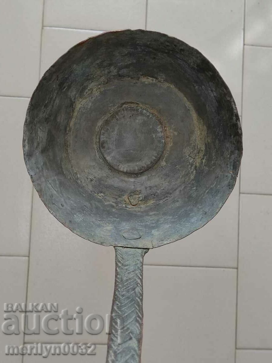 Old copper ladle copper, copper vessel, yamak kishkil cap - 7 Old copper ladle copper, copper vessel, yamak kishkil cap - 7