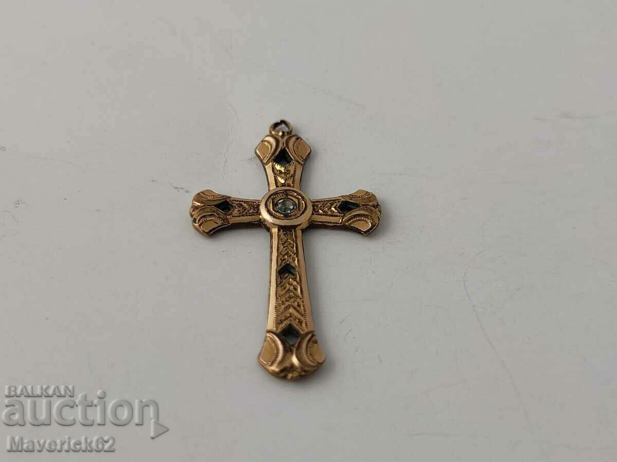Small gilded cross with price 20.00 BGN | € 10.23 Small gilded cross with price 20.00 BGN | € 10.23
