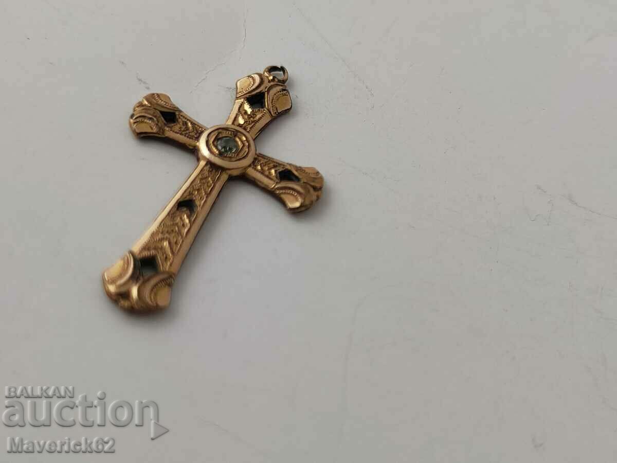 Auction Small gilded cross Auction Small gilded cross